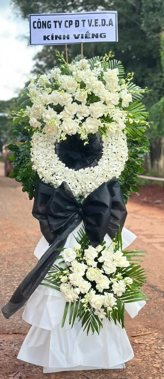 Hoa chia buồn mẫu 9